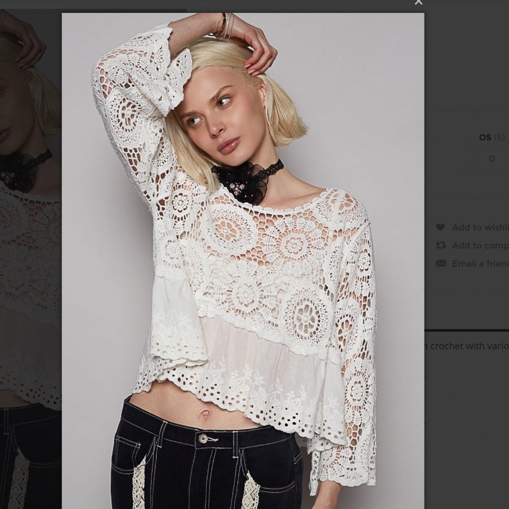 Elegant White Lace Tank Top